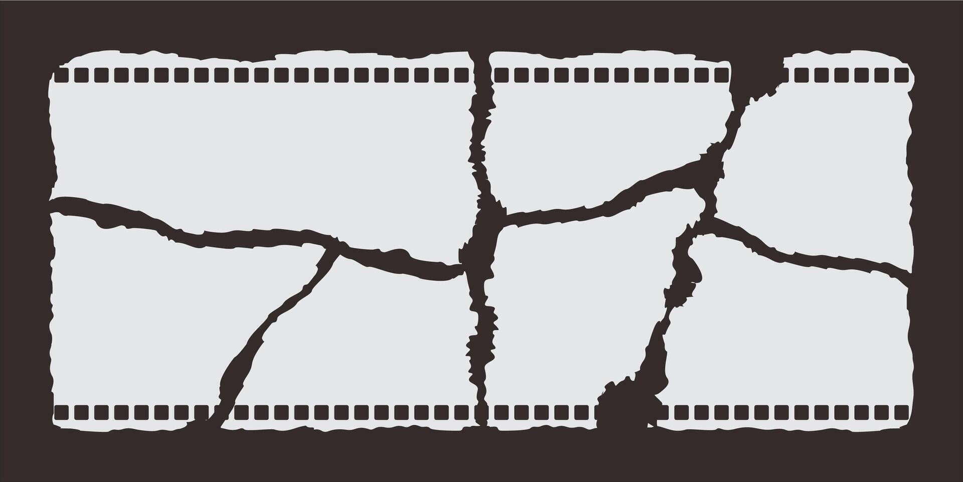 photo frame Picture grid layout abstract photo frames template vector