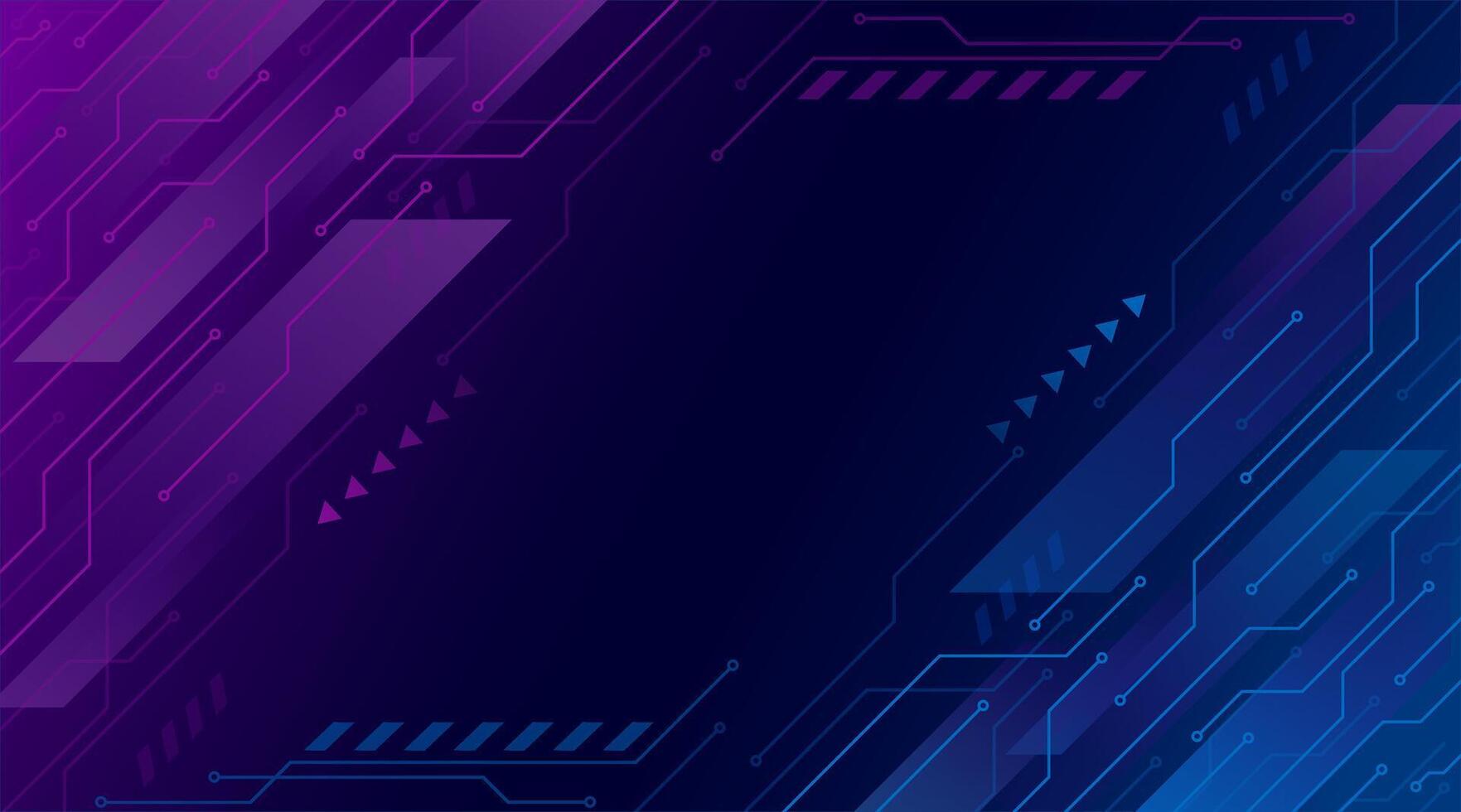 Abstract digital circuit background vector