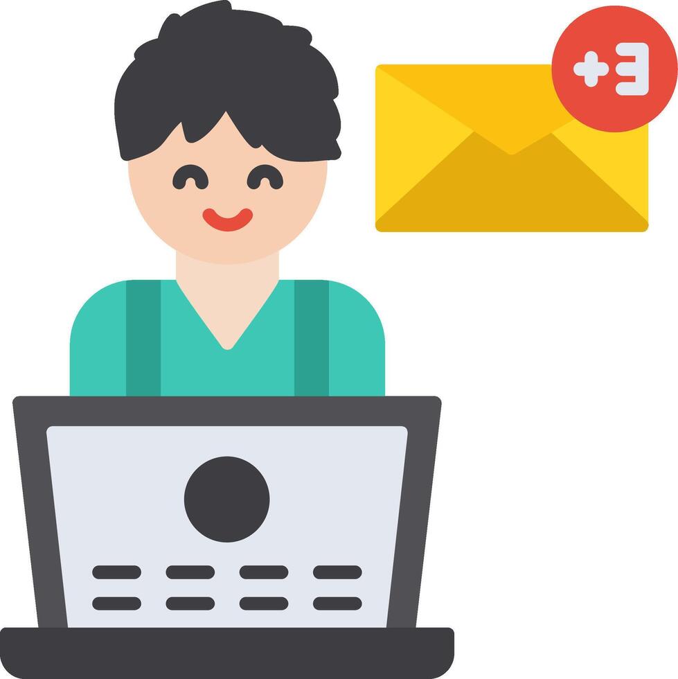 Message Notification New Alert vector