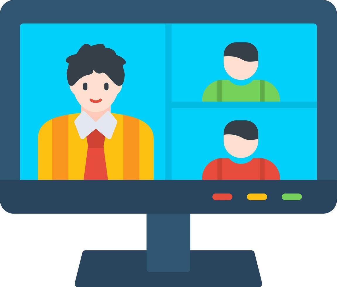 Interactive Workshop Training Session vector