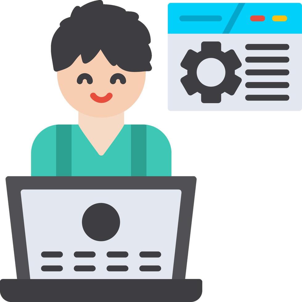 Web Browser Viewing Window vector