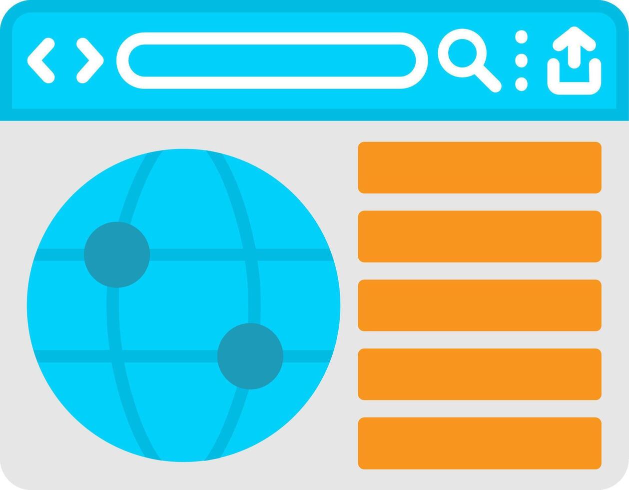 World Wide Web Network vector