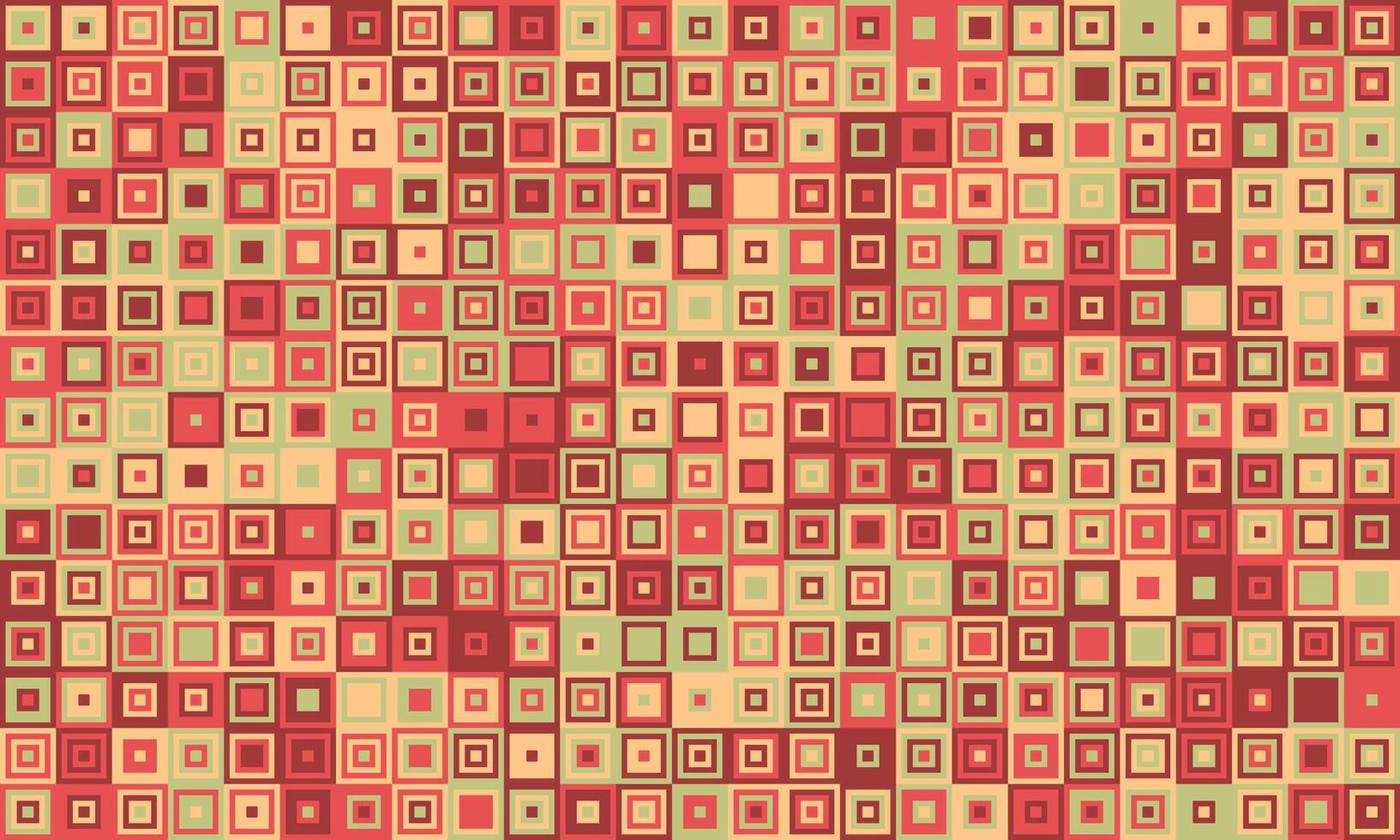 Abstract geometric pattern with earthy tones. Hundreds of small squares create a dynamic, textured background ideal for website banners, social media posts, or textile design. vector