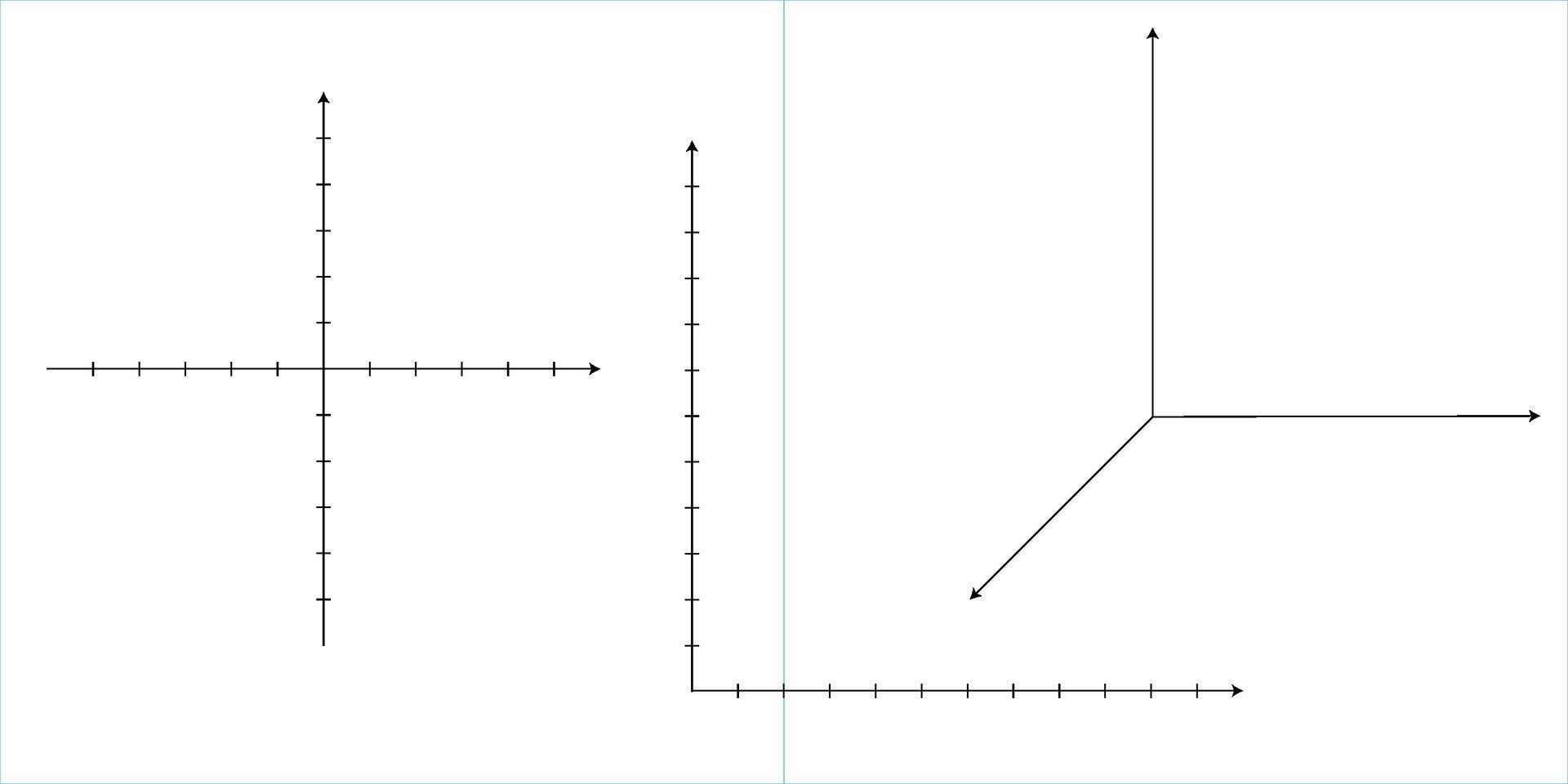 Abstract 3d coordinate wireframe. cartesian system with X Y Z axes forming geometric perspective. Modern math illustration. Educational background for science or engineering isolated vector