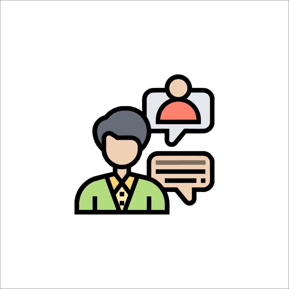 Systemic Dialogue and Group Discussion vector