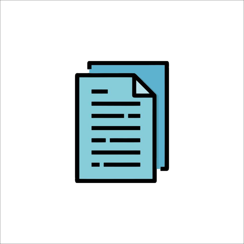 Documents Icon Paperwork Contract File Report Agreement, business vector