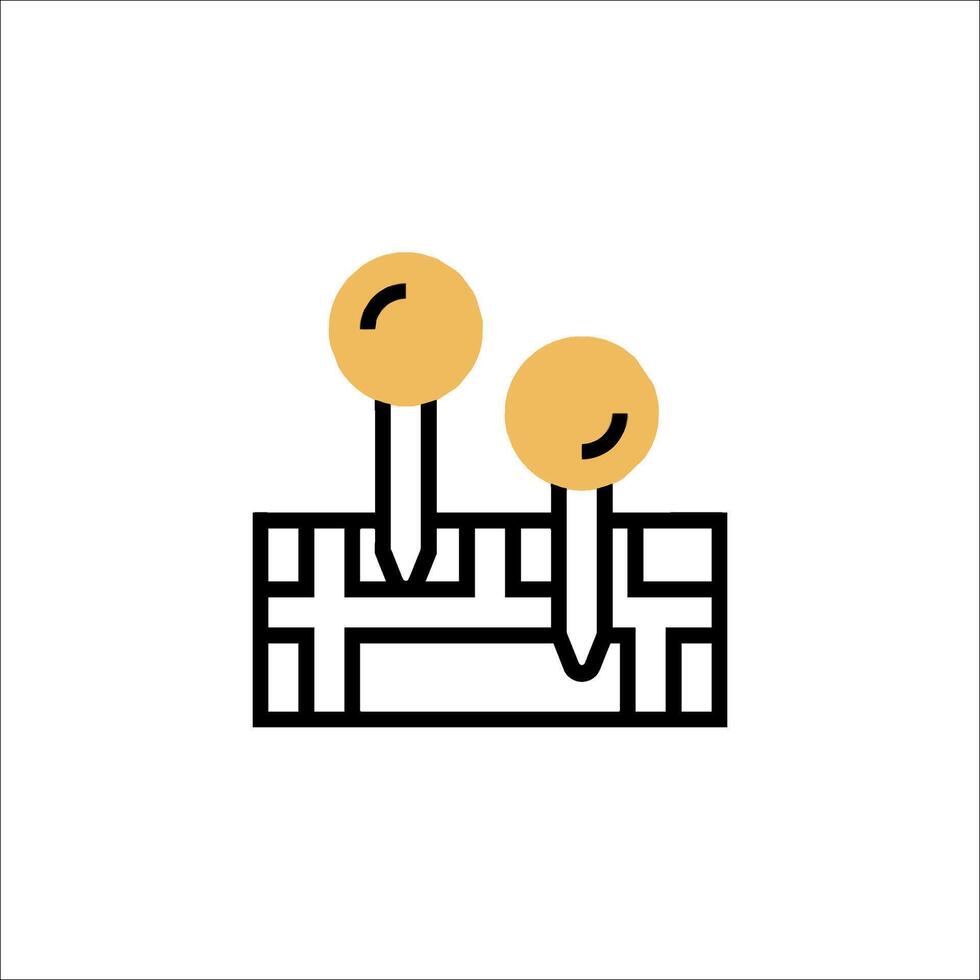 Map Pin Icon Location Navigation Destination Concept, vector