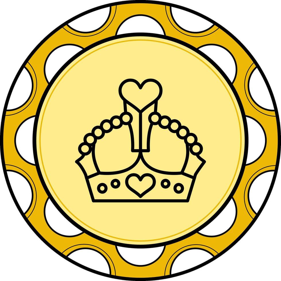 Crown Unique Web Design Object vector