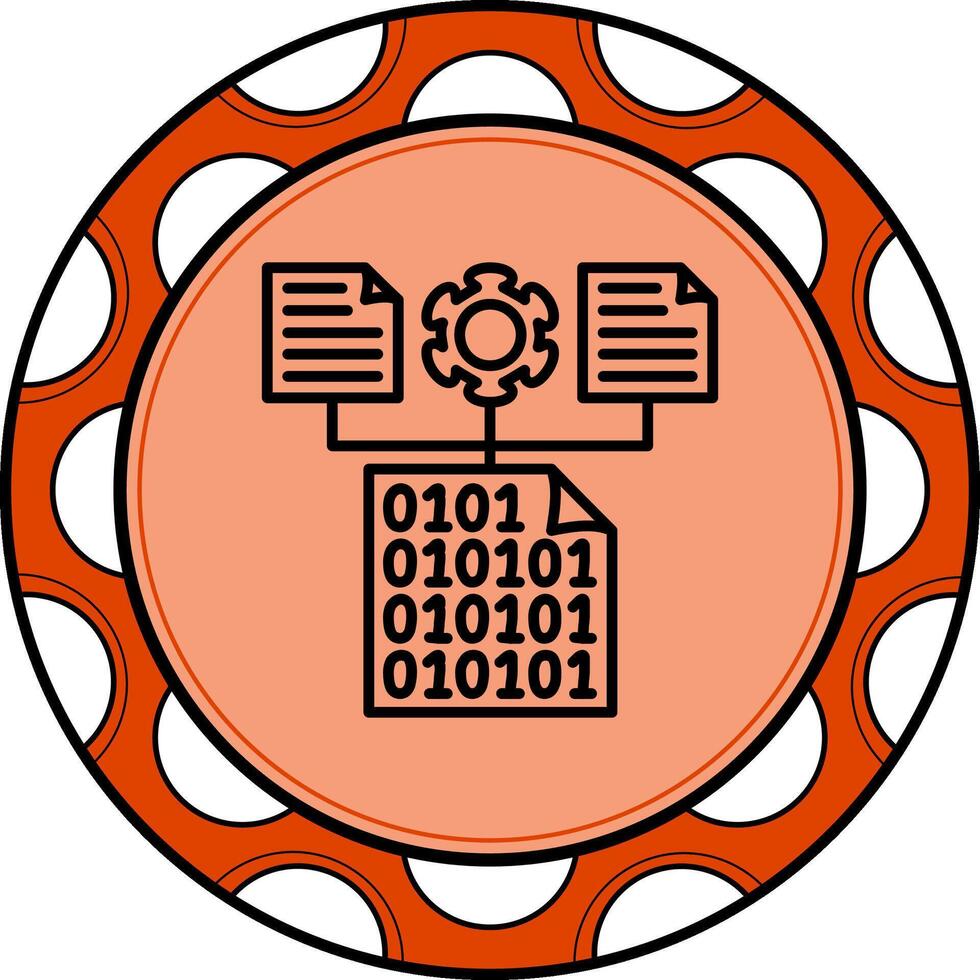 Files Transformation Clean Modern Art Element vector