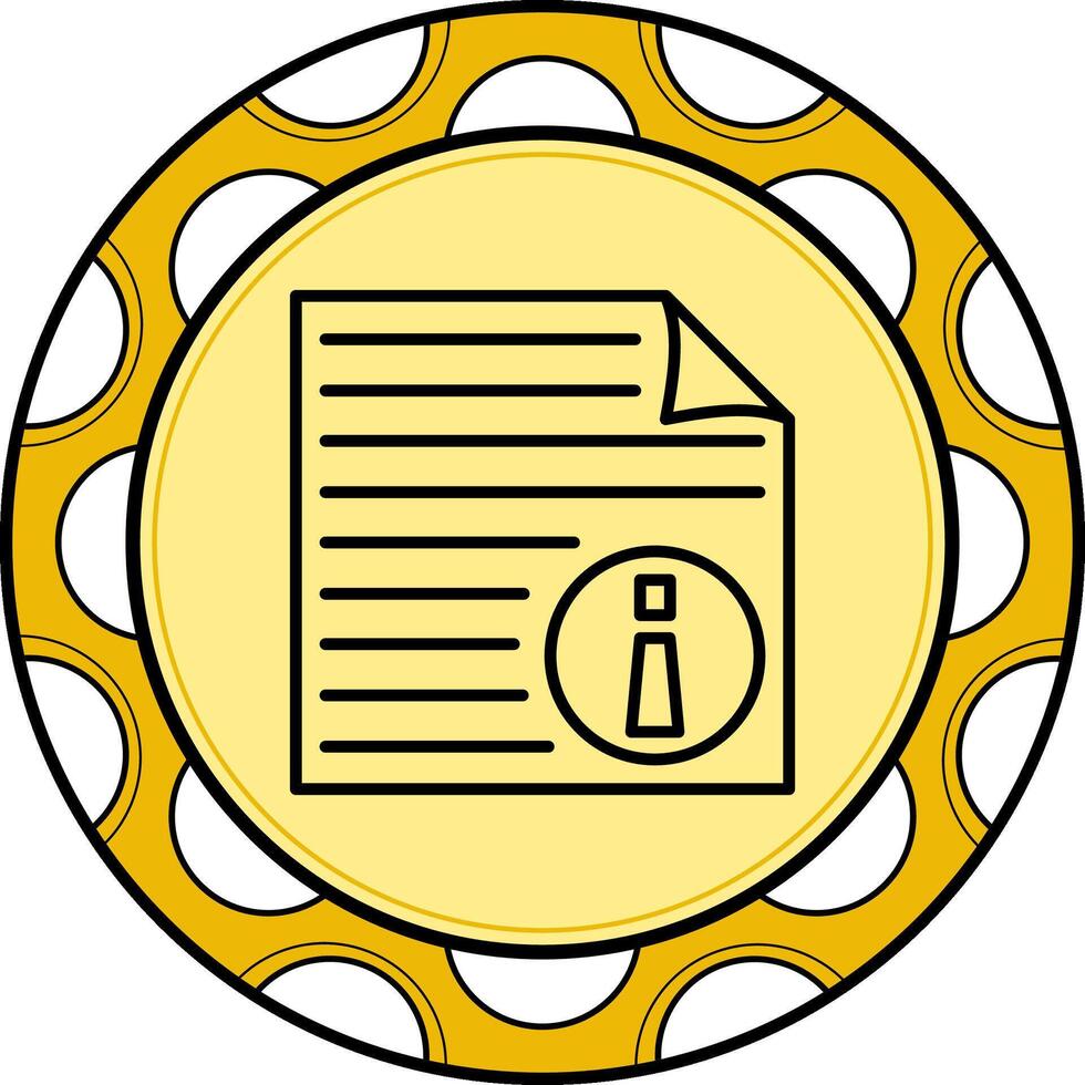 Information File Balanced Branding Graphic Layout vector