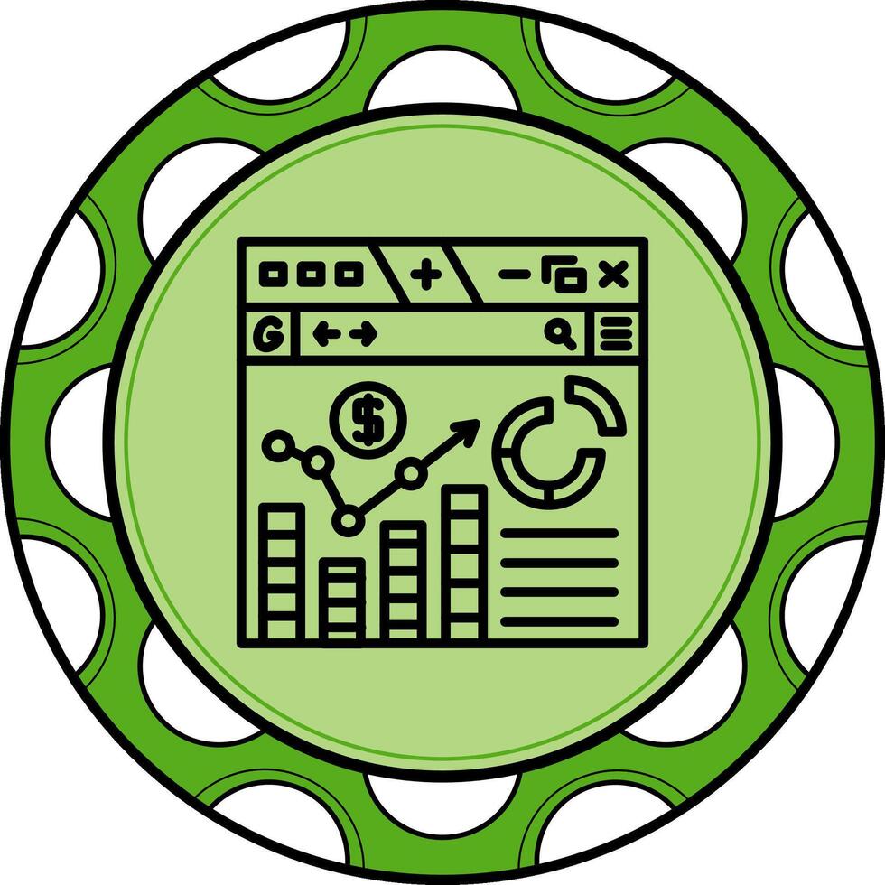 Dashboard Elegant Flat Design Layout vector