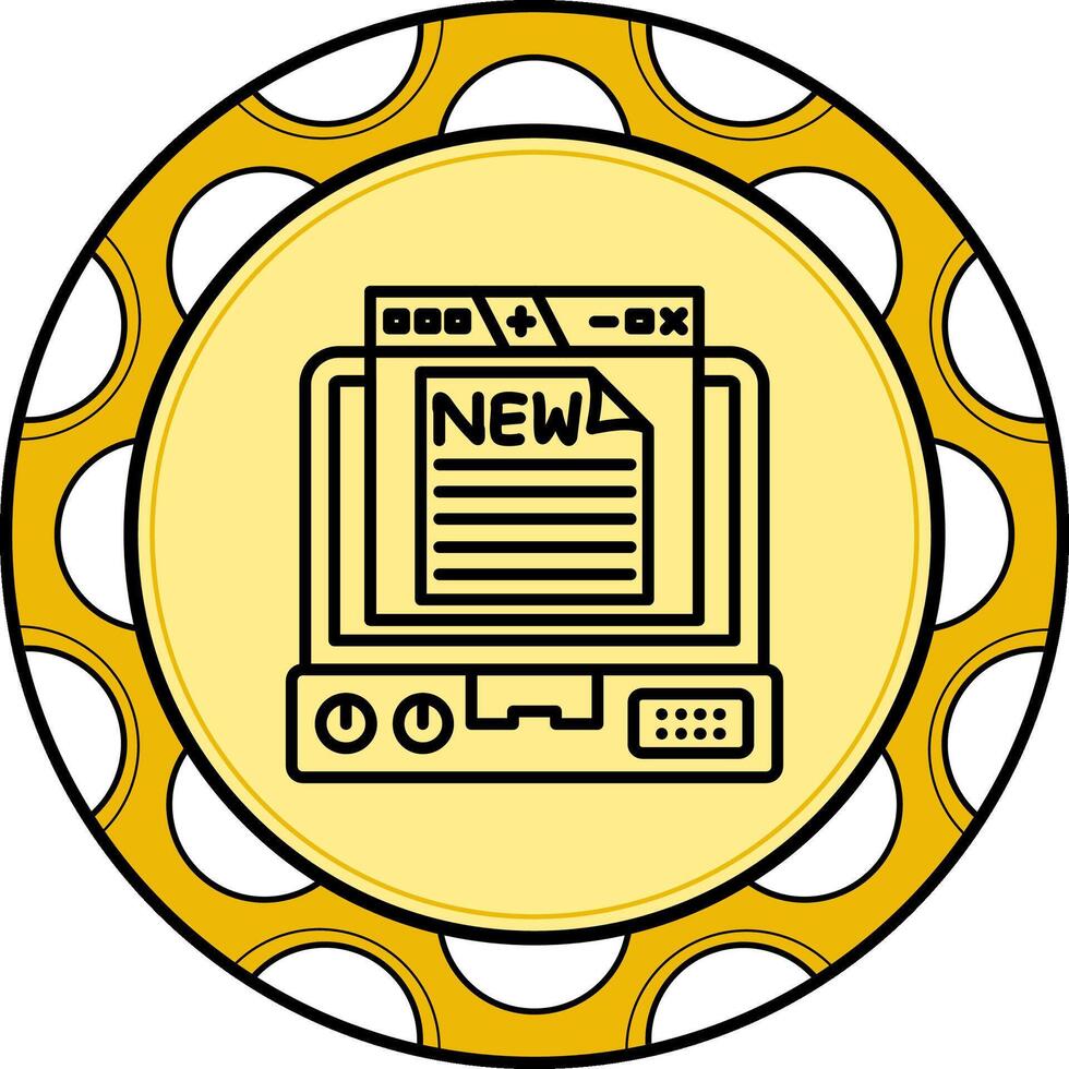 Program New Features Refined Digital Shape vector