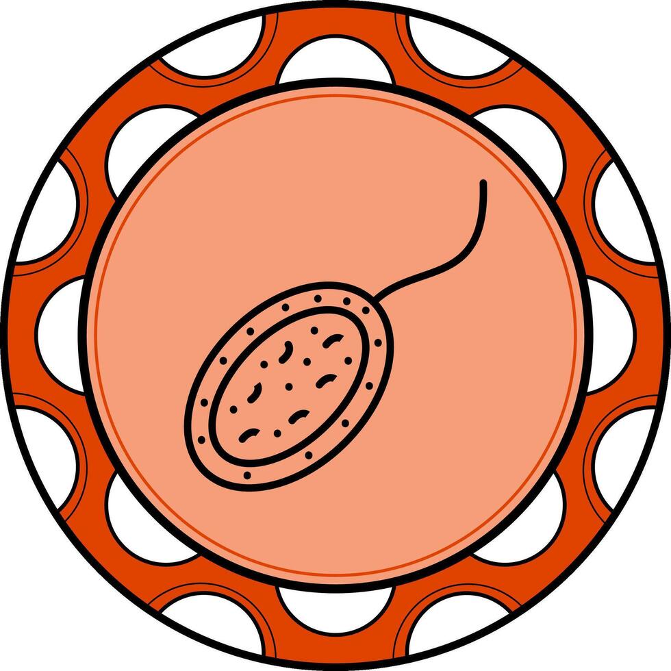 Euglenid Dynamic Modern Design Element vector