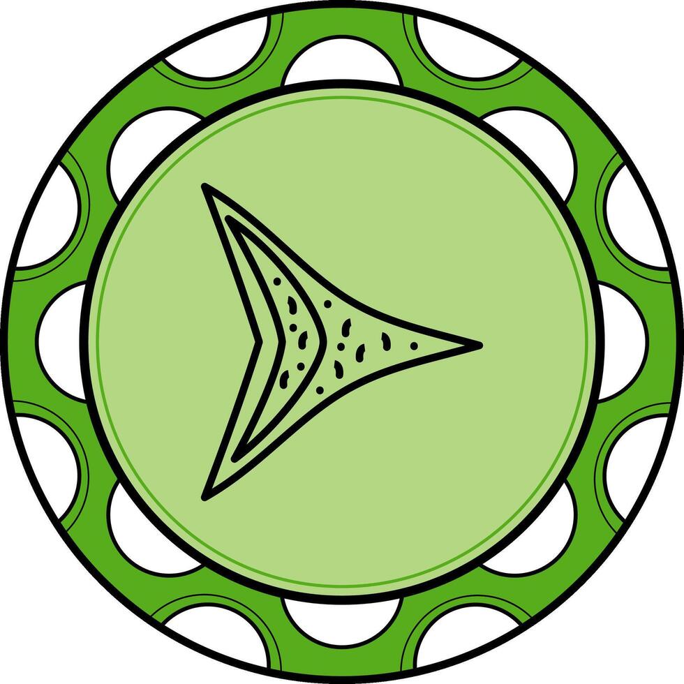 Phaeodactylum Tricornutum Stylish UI Design Layout vector