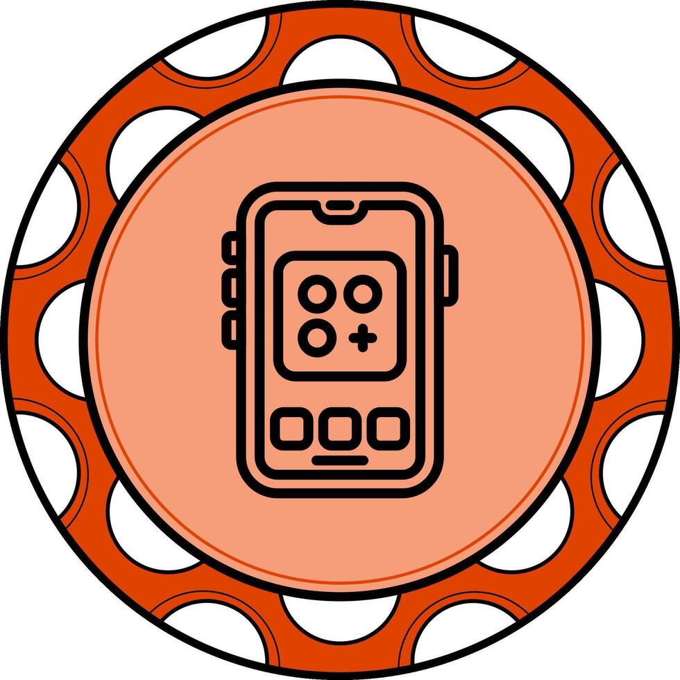 Mobile App Custom Graphic Feature vector