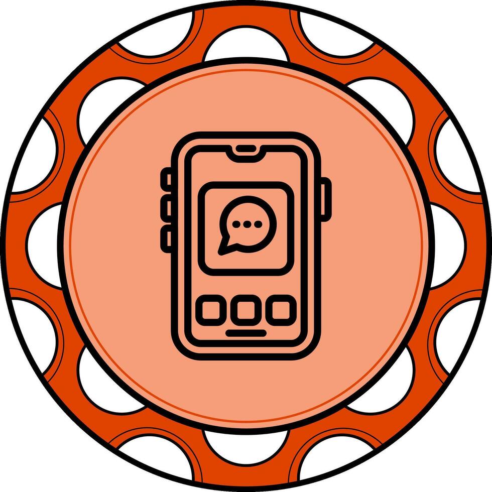 Mobile Chat Balanced Web Graphic Feature vector