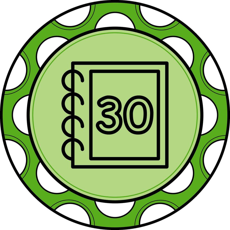 Math Thirty Elegant Web Graphic Layout vector