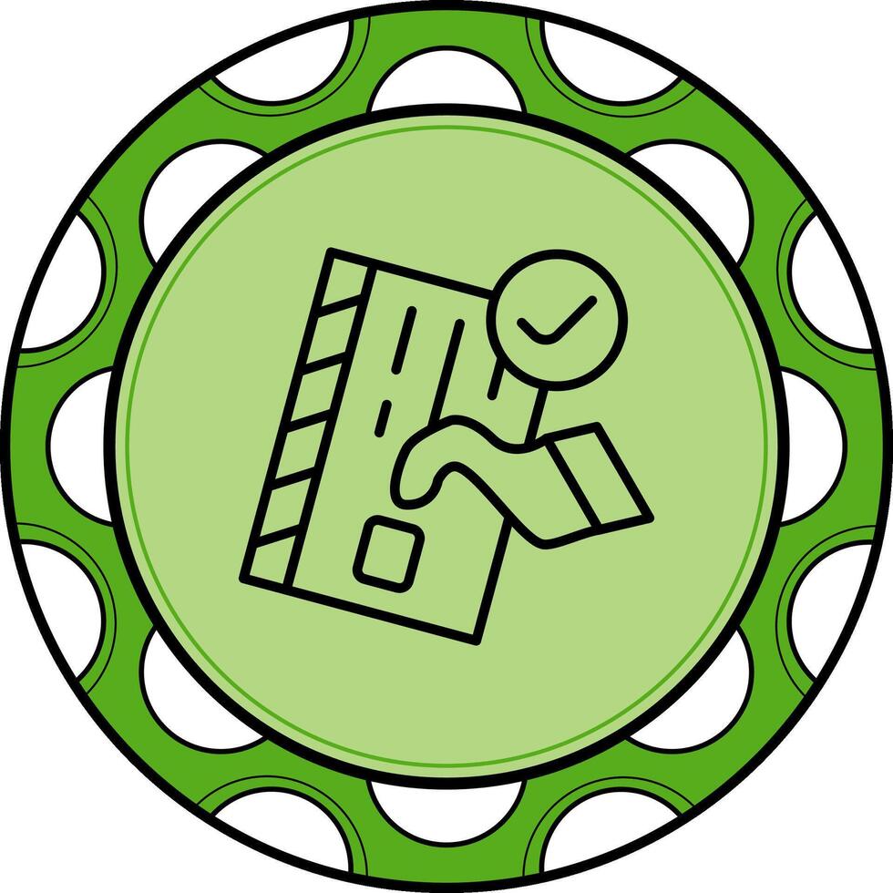 Checkout Minimal Flat Art Feature vector