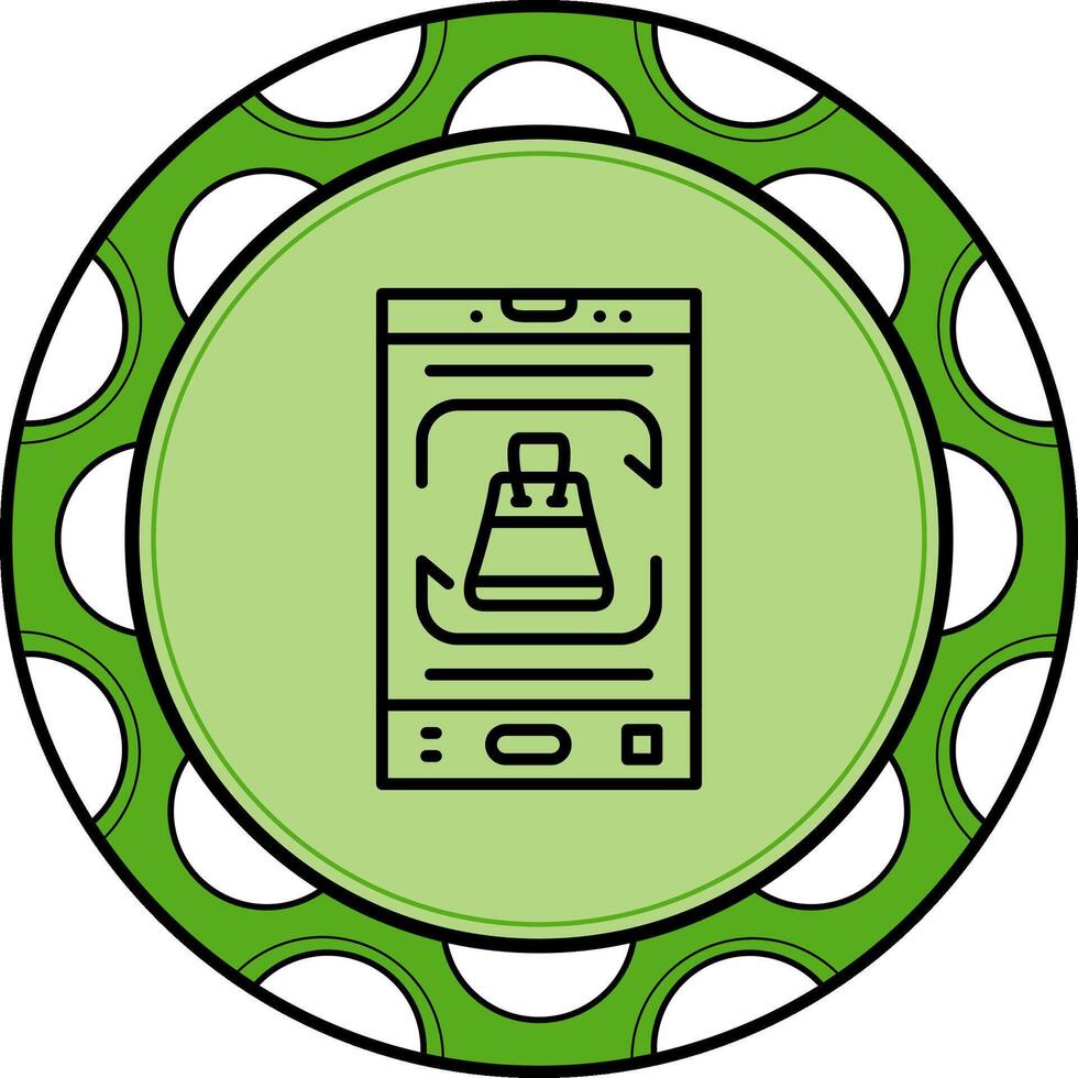 Return Policy Innovative Branding Graphic Feature vector