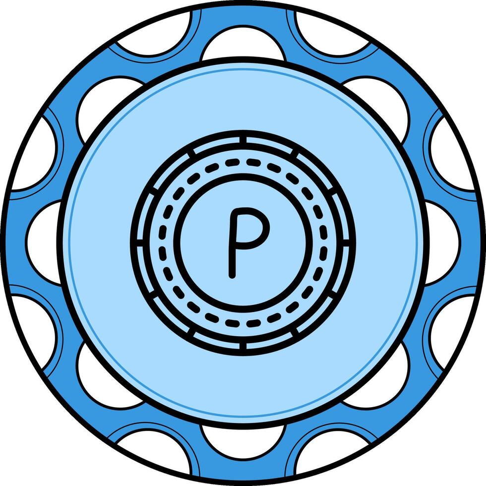 Botswana Coin Premium Web Design Feature vector