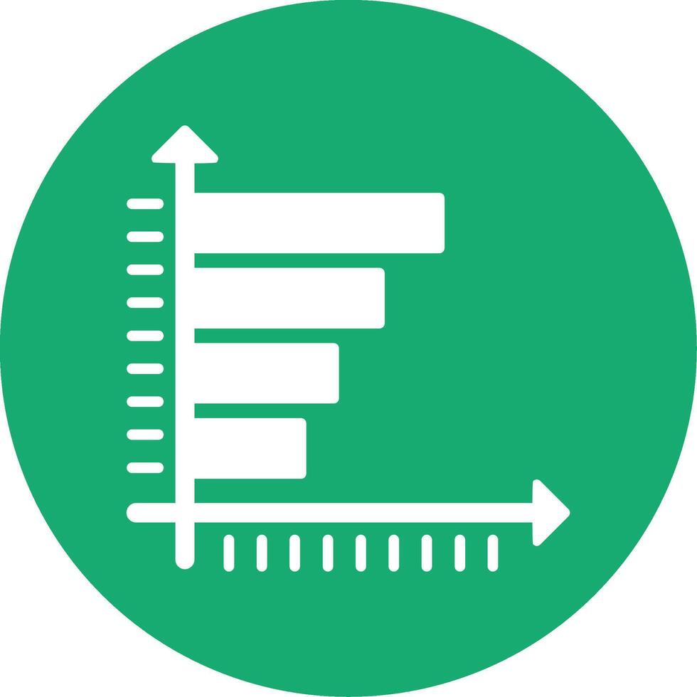 Data Flow Graph Glyph Multi Color Circle vector