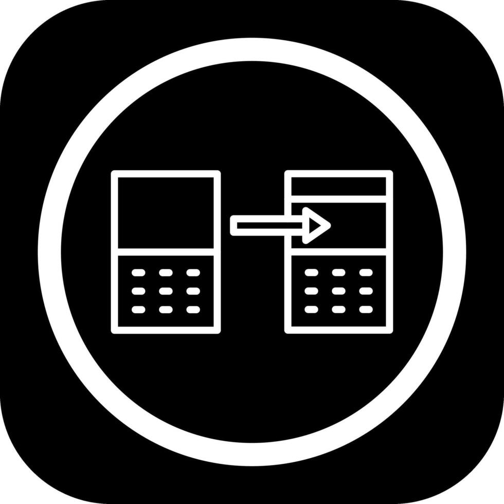 Data Transformation Abstract User Interface Visual vector