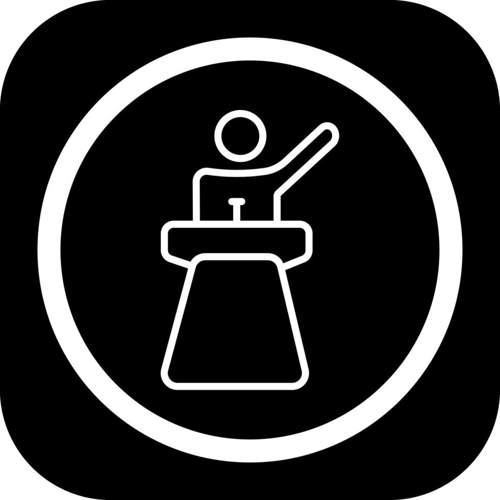 Speech User Interface Badge vector