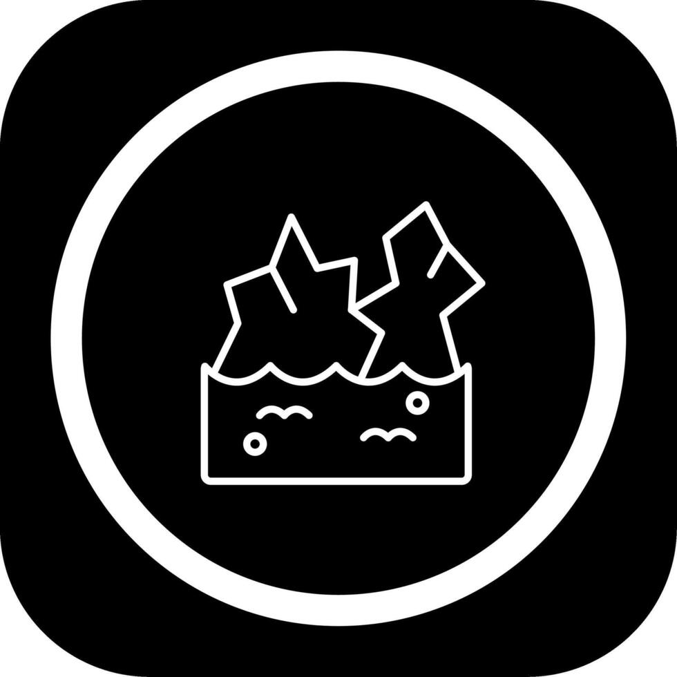 Glacier Application Focused UI Design vector