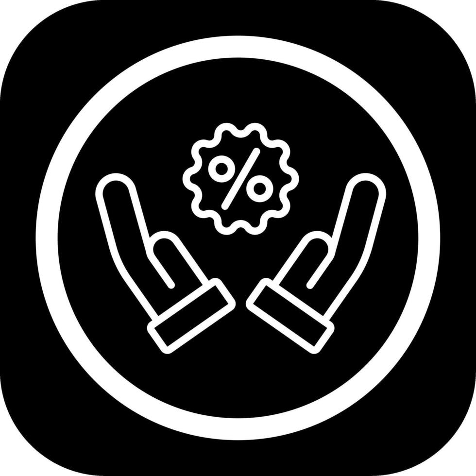 Two Hands Minimal Graphic Visual Element vector