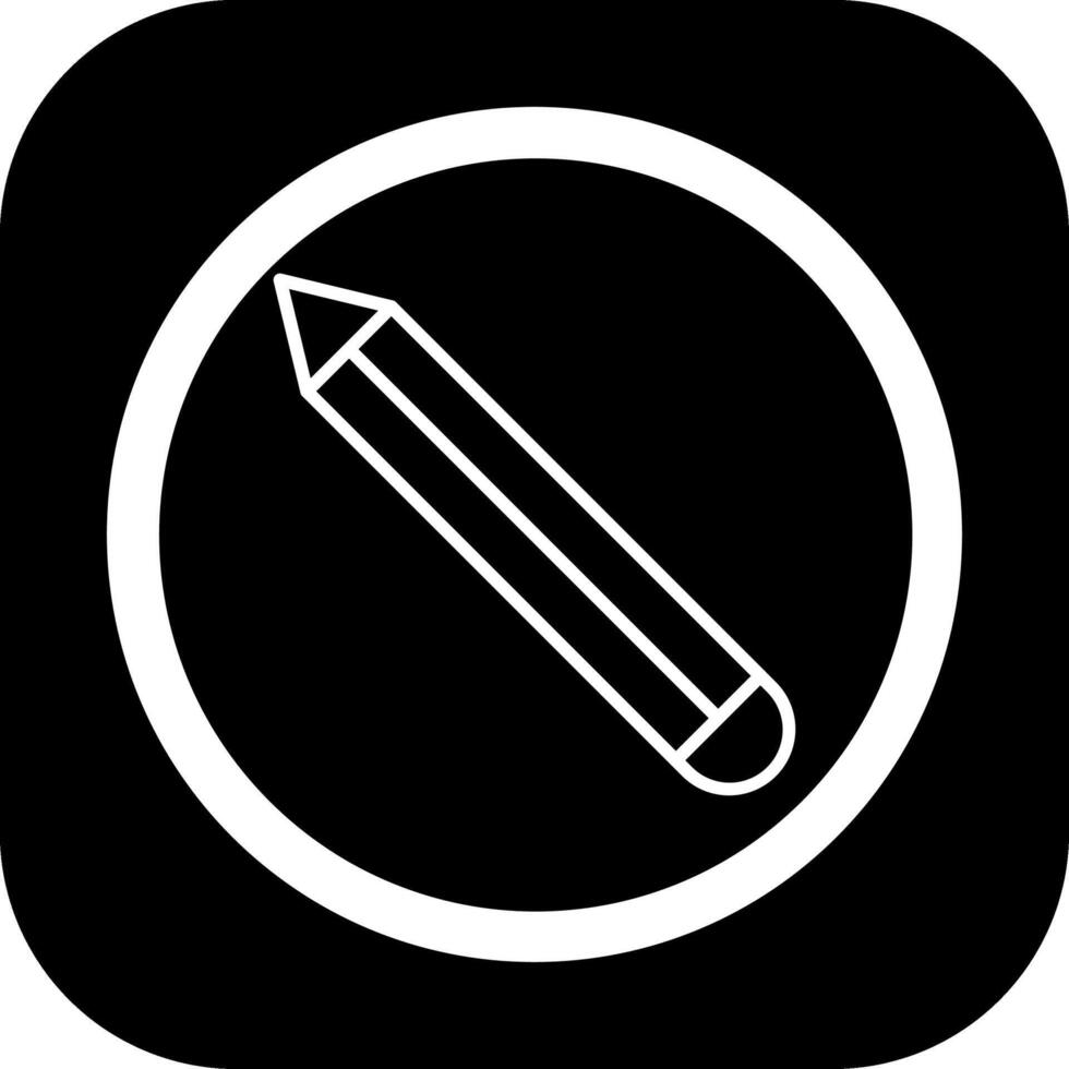 Pencil Application Focused UI Design vector