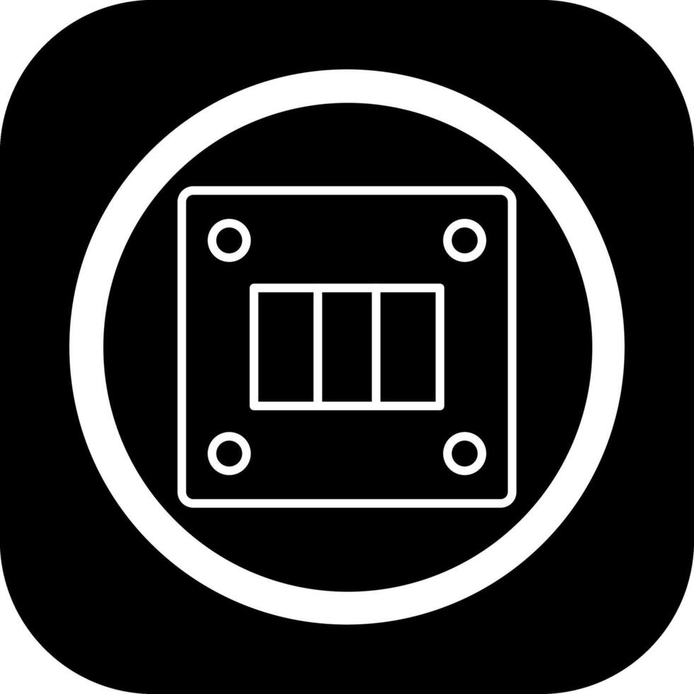 Switch Interface Outline Line Graphic vector