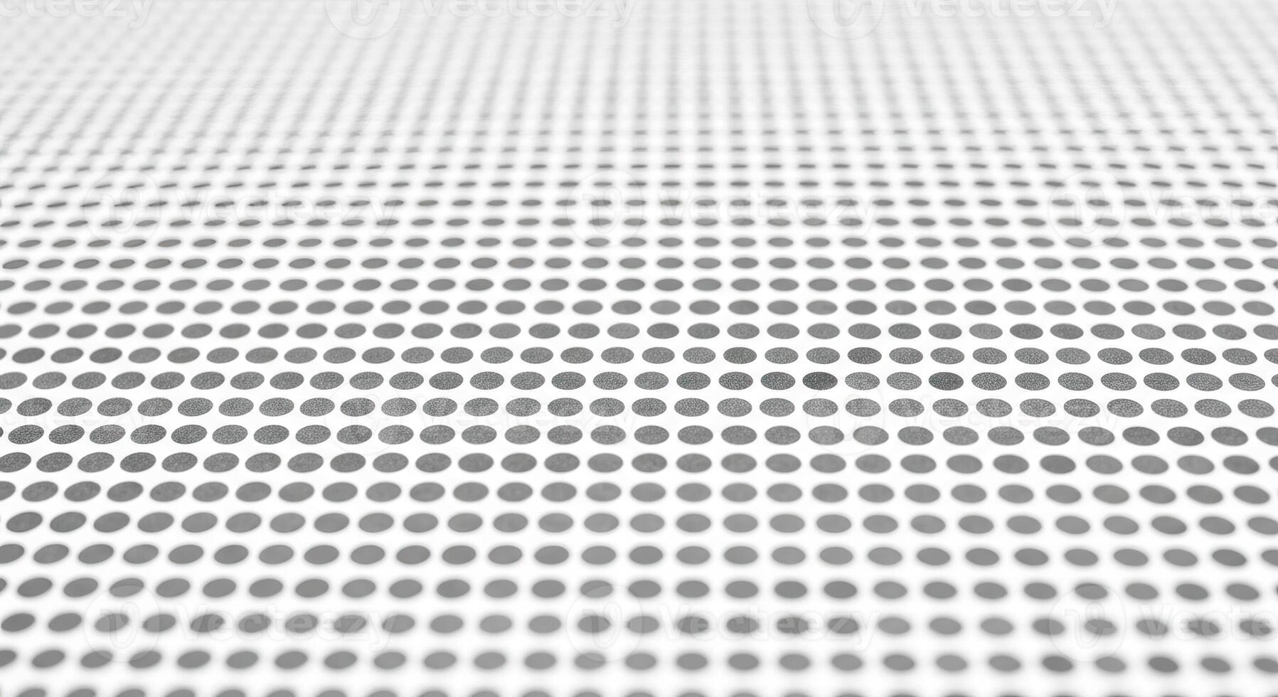 Modern Minimalist Gray Dot Pattern Background Texture with Shallow Depth of Field photo