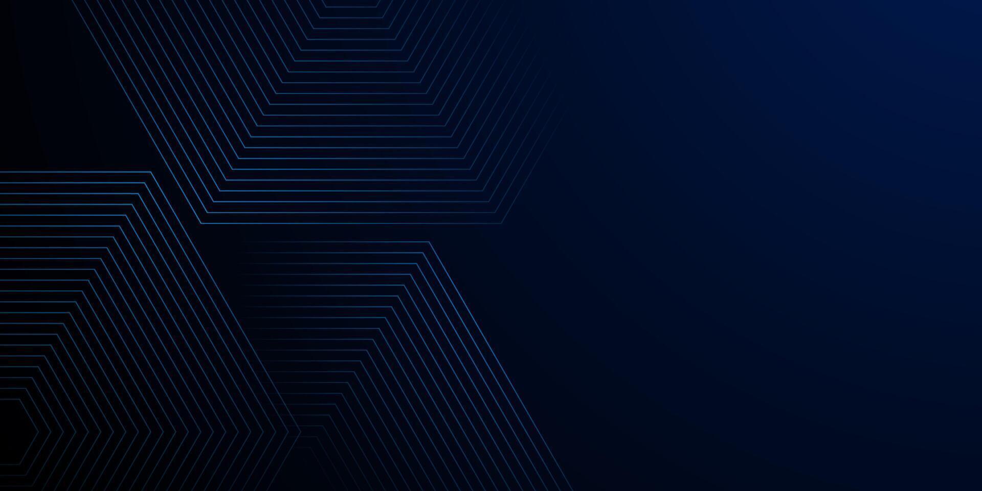 Abstract geometric dark background design vector