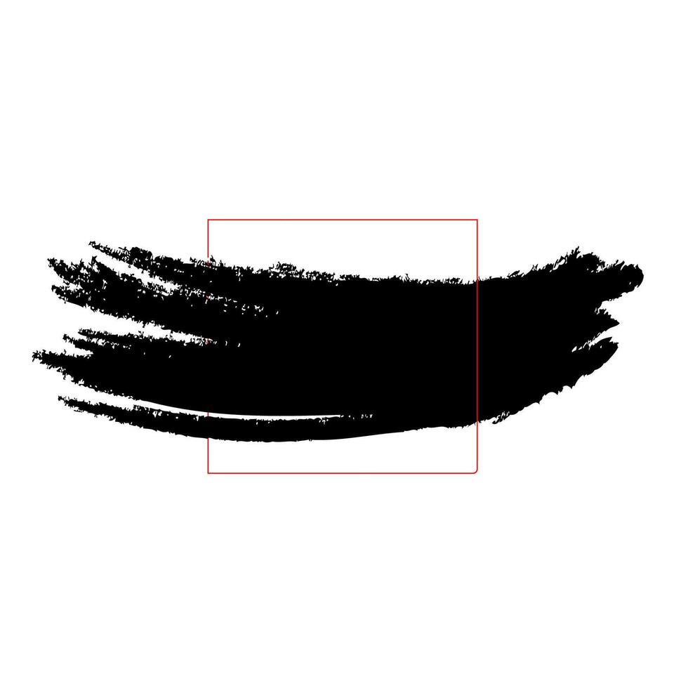 ink brushstroke on white background with visible splashes for watercolor style effect. grunge isolated on white background, vector