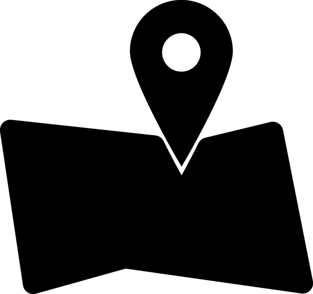 Icon Map 2, simple line for UI UX design. Symbol for website and mobile app interface and navigation button vector