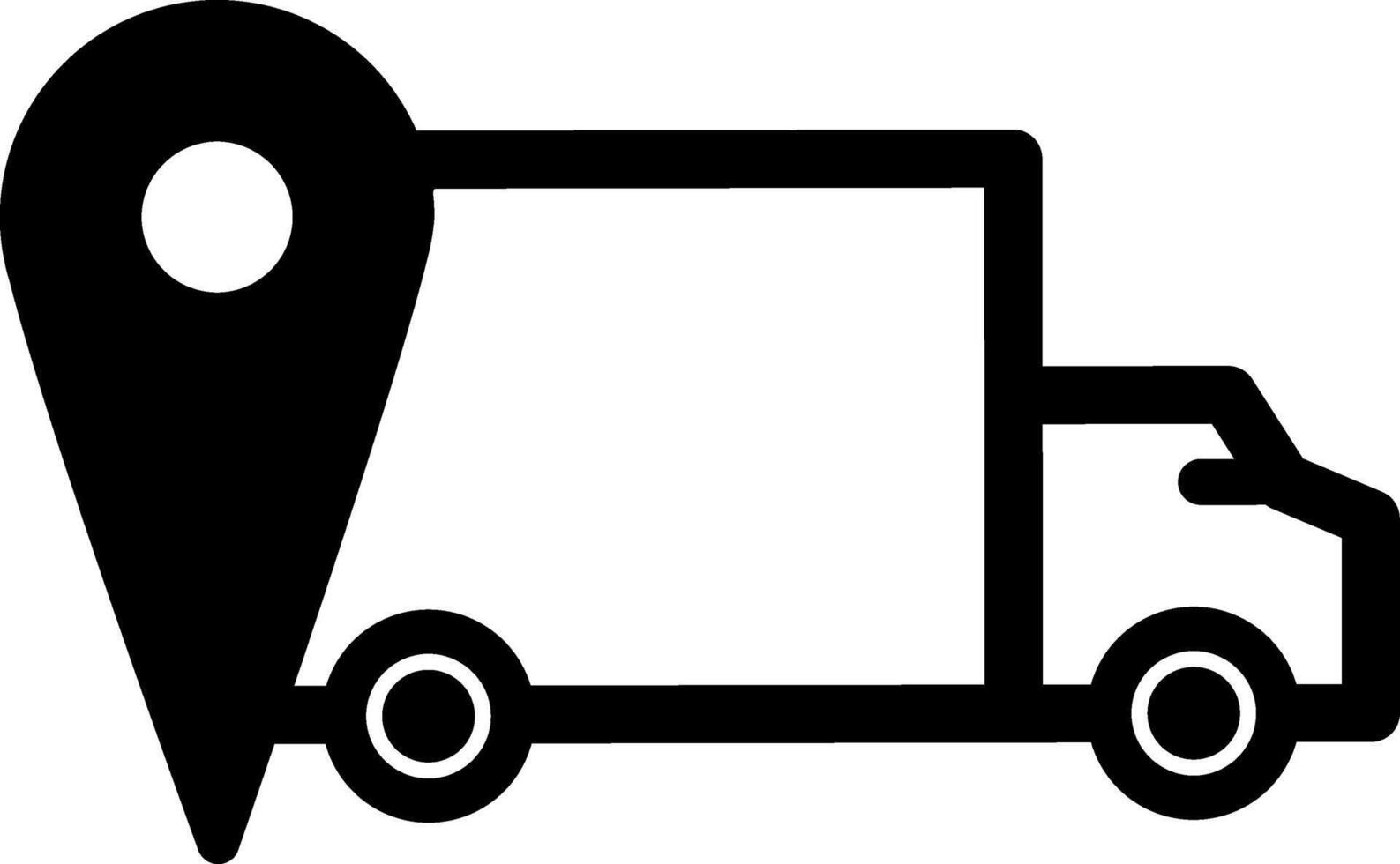 Icon Delivery Location, simple line for UI UX design. Symbol for website and mobile app interface and navigation button vector