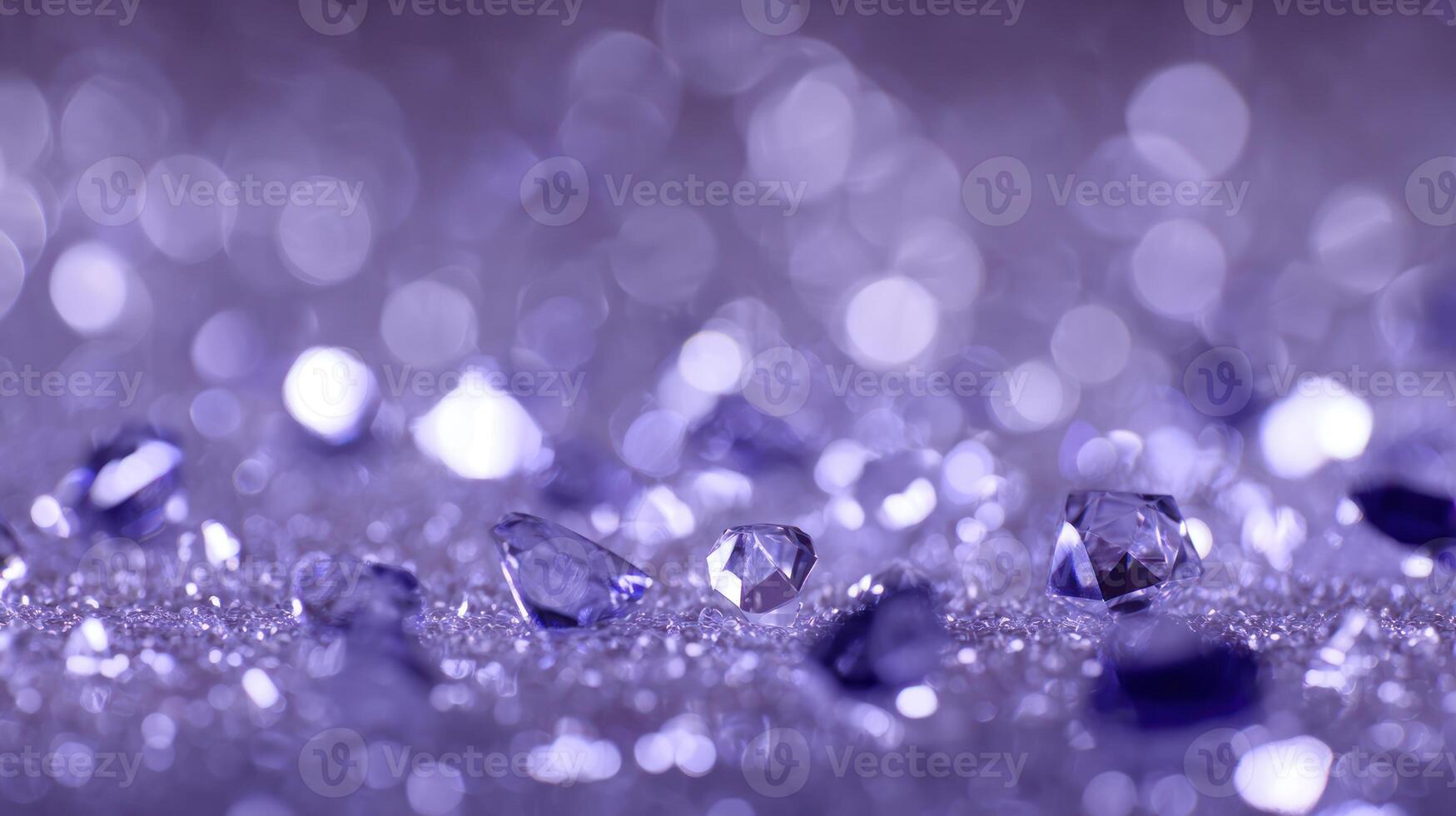 Abstract macro view of water drops with bokeh effect on textured background photo