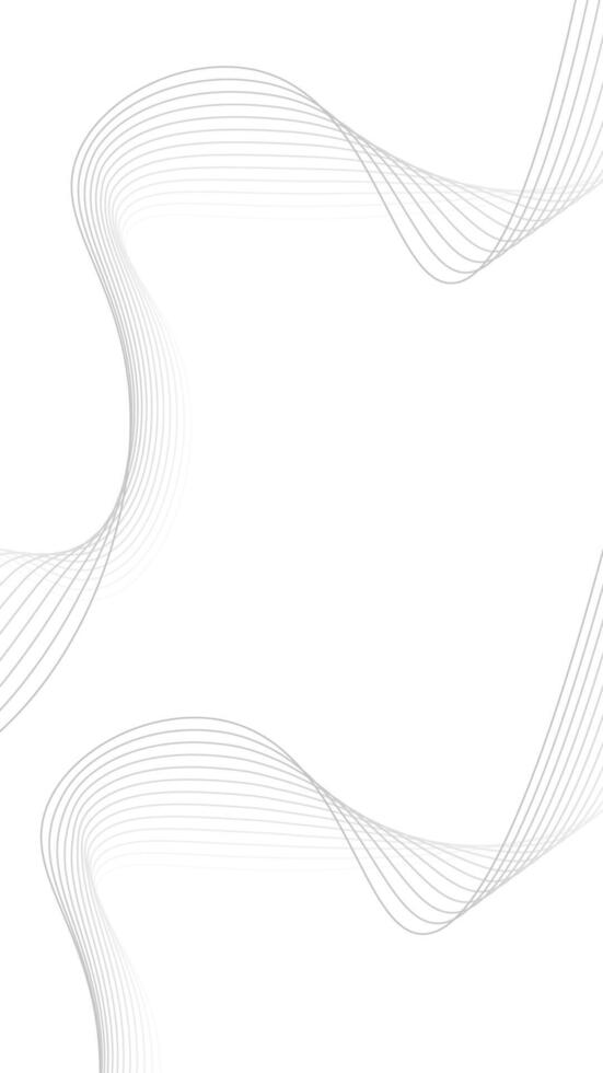 Smooth creative abstract curved line texture and pattern background vector