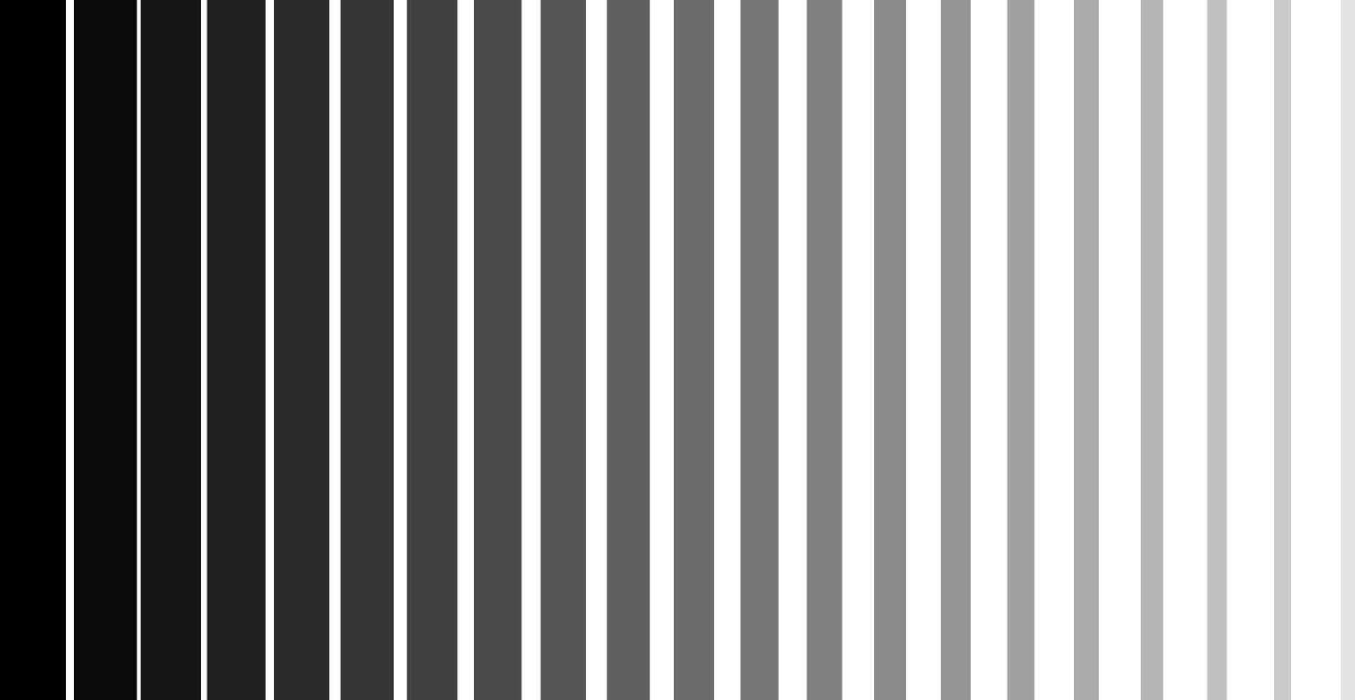 Line halftone Gradient texture. Striped gradation Transition Lattice. Fading vertical line background. Black parallel lines pattern for design. Geometric and optical illusion effect. Not AI vector