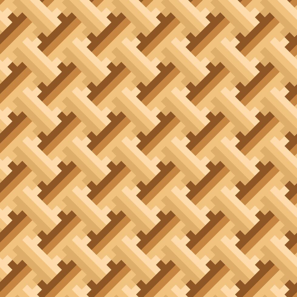 Abstract brown color pattern design background vector