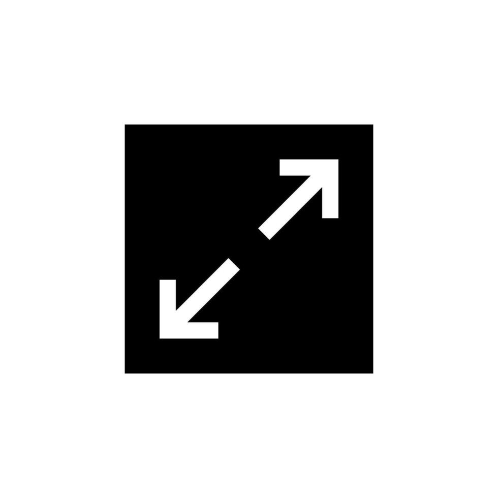 Professional Fullscreen Solid Icon for Digital and System Interface vector