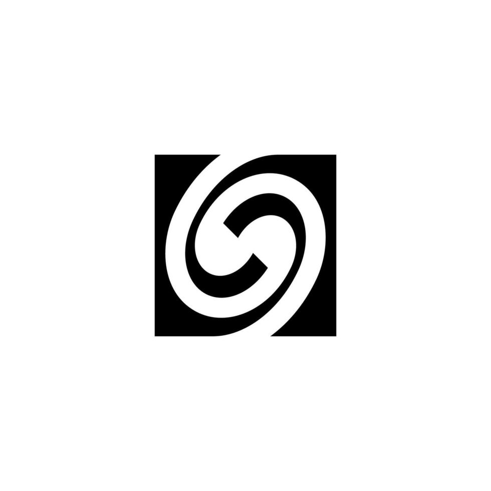 This sleek logomark integrates GS pr SG with a powerful swirl, symbolizing synergy and circular motion. Its professional style suggests stability, flow, and digital evolution. vector