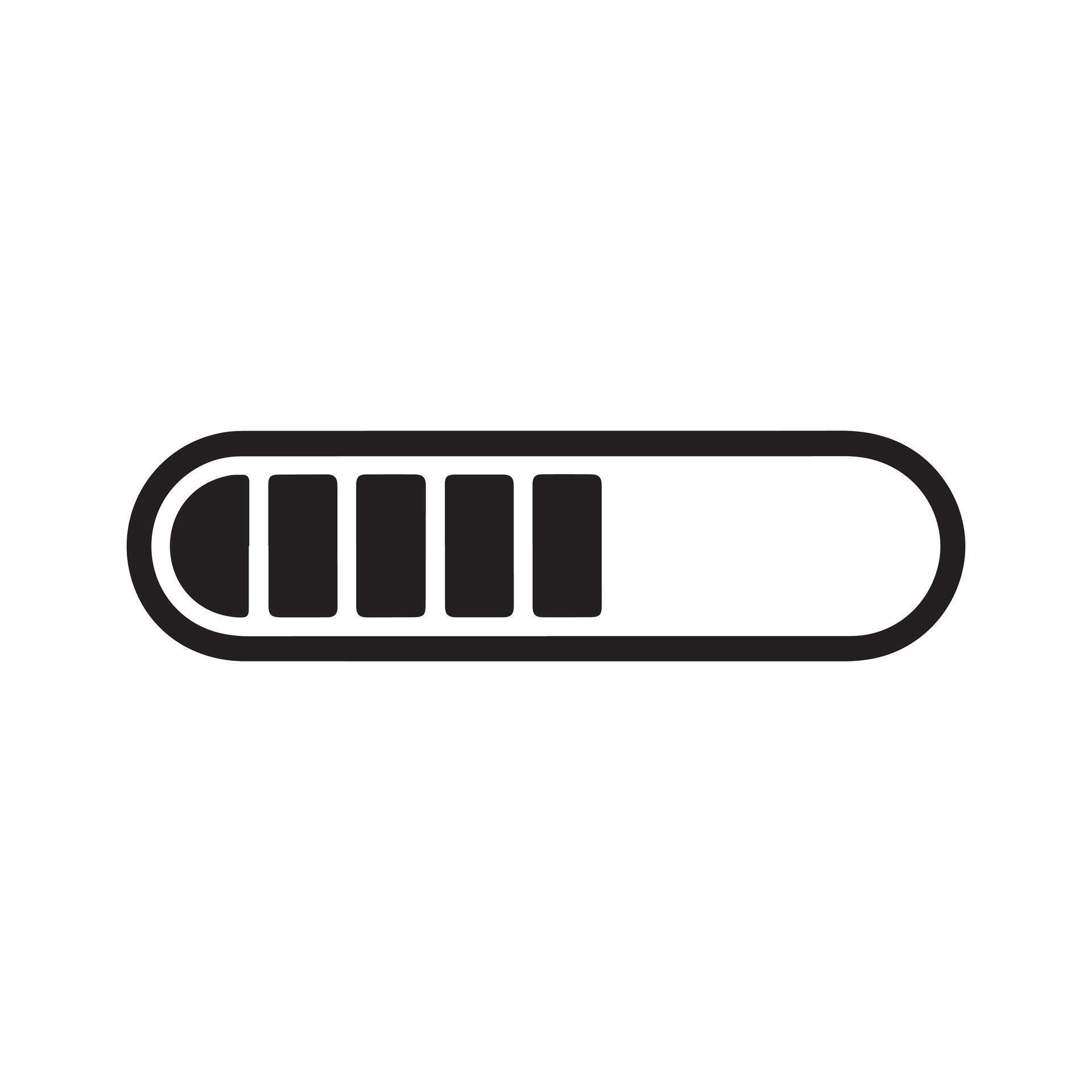 Progress Bar Solid Icon for Workflow Indicator 72561765 Vector Art at ...