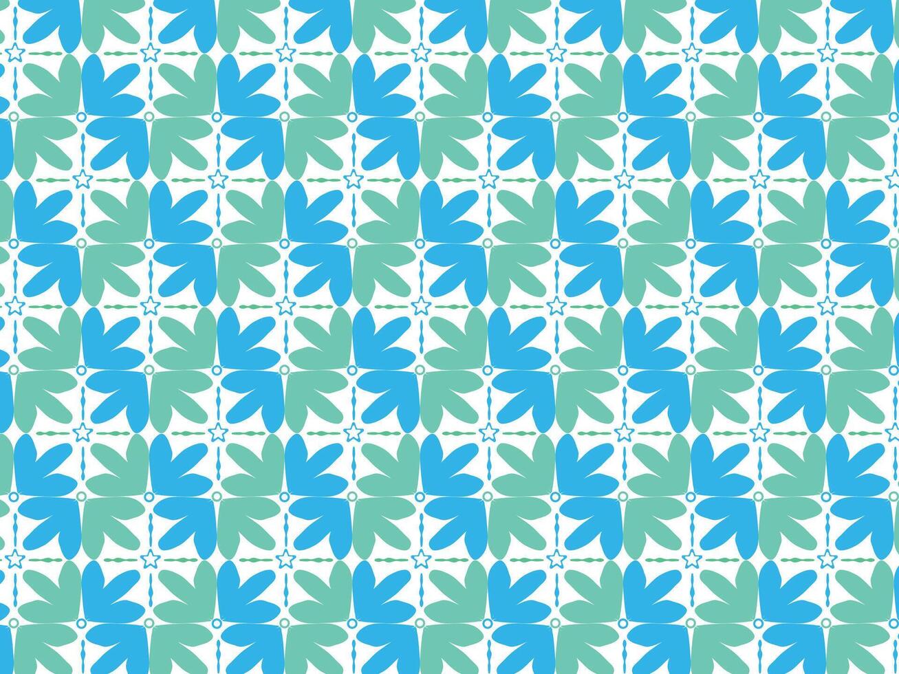 abstract design of blue and light green arrowhead repeat background pattern design vector