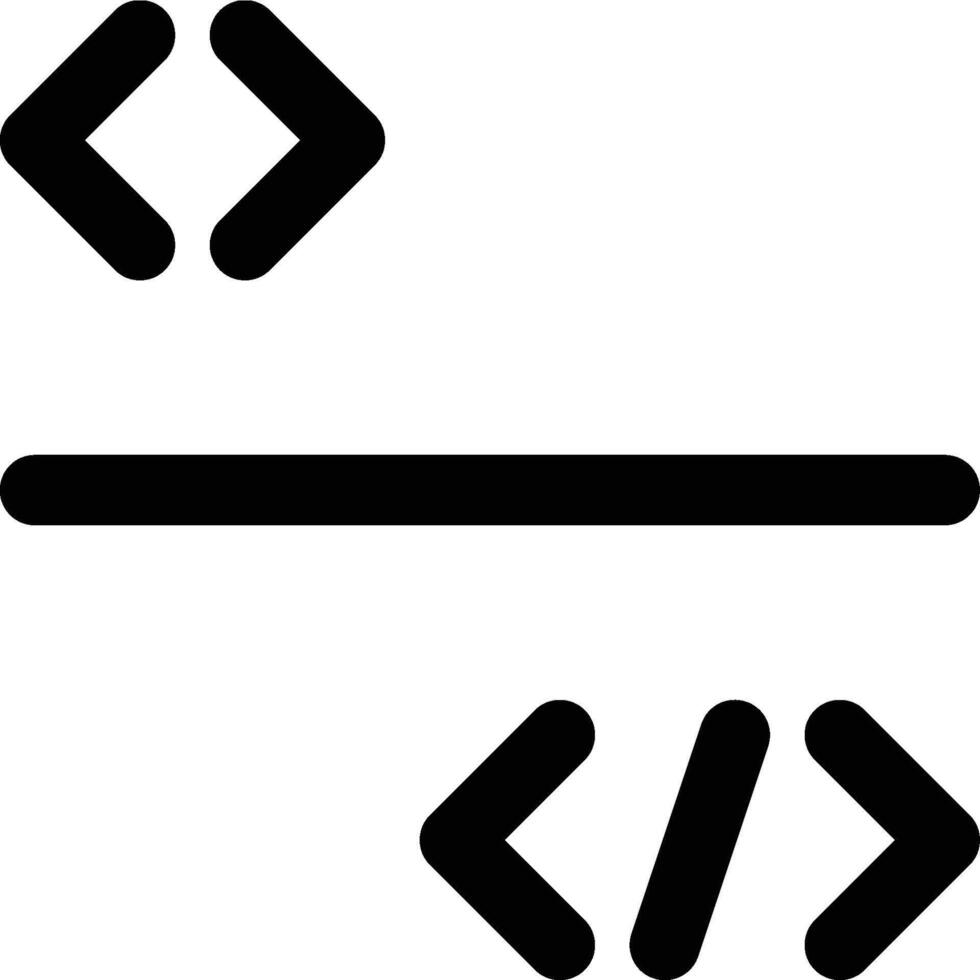 Programming, Coding, Software Development Outline Icon vector