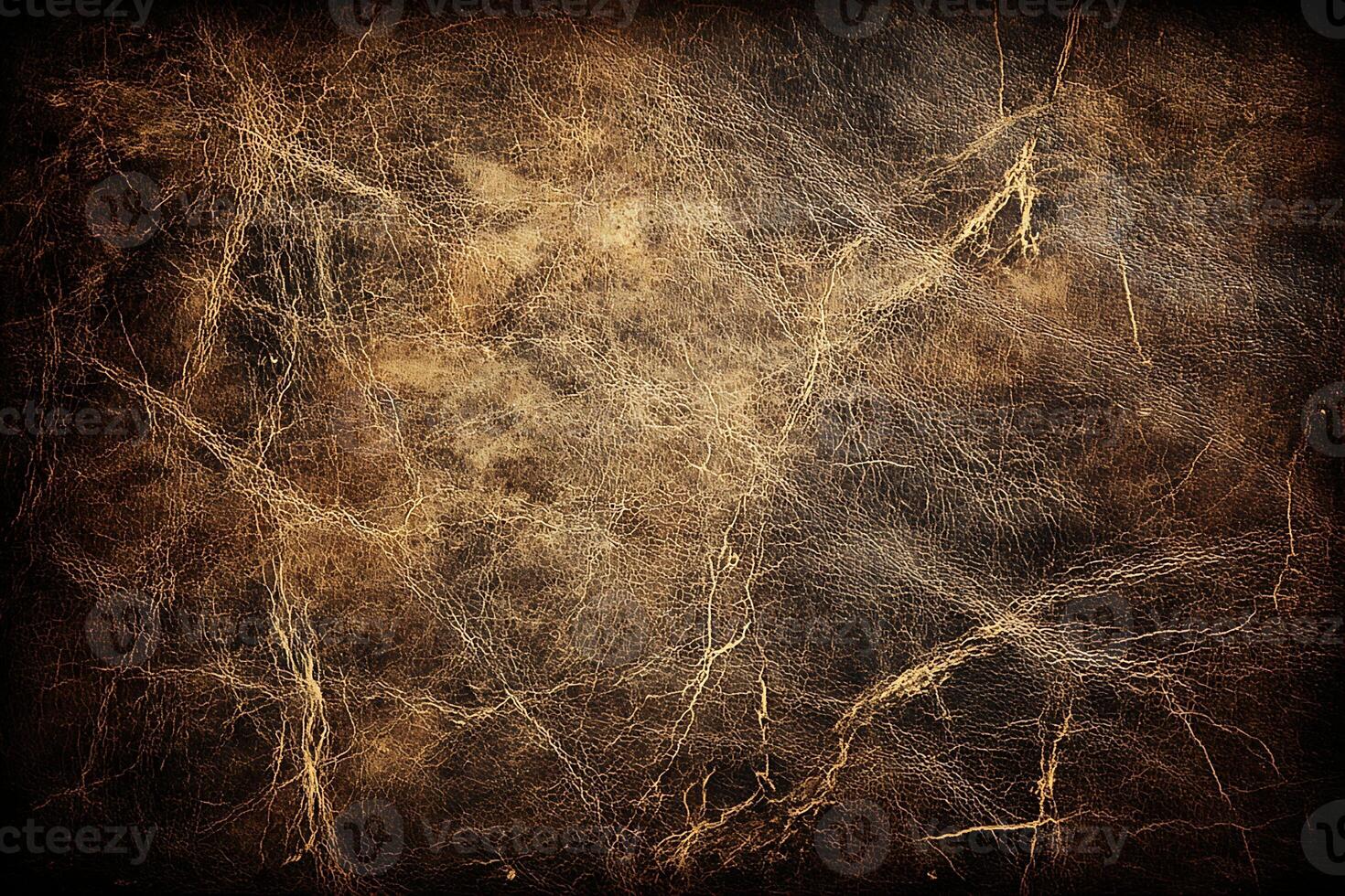 Close-up of a richly textured surface displaying intricate patterns of age and weathered elegance photo