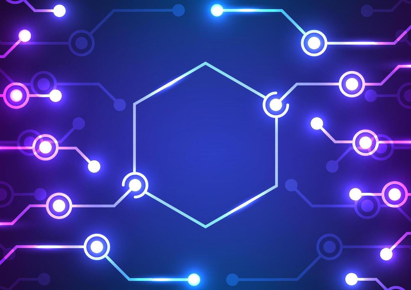 digital tecnología circuito antecedentes. datos sistema concepto. diseño para circuito tablero futurista red computadora y virtual. vector