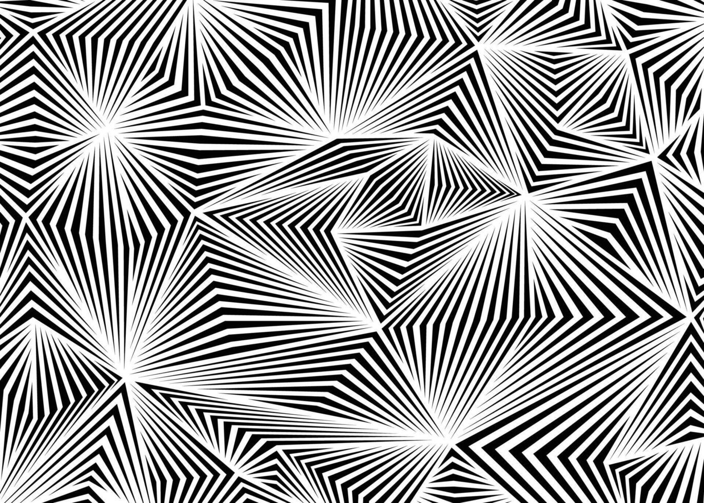 Abstract optical geometric stripe pattern background vector