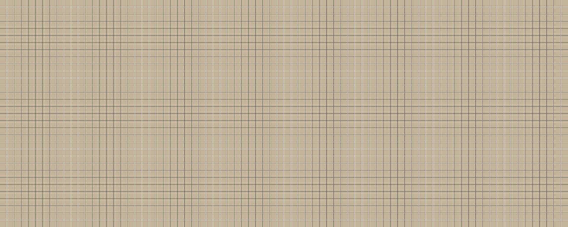 Seamless grid paper texture. Old kraft recycled paper background with a subtle square pattern. Ideal for craft, vintage, and collage designs. vector