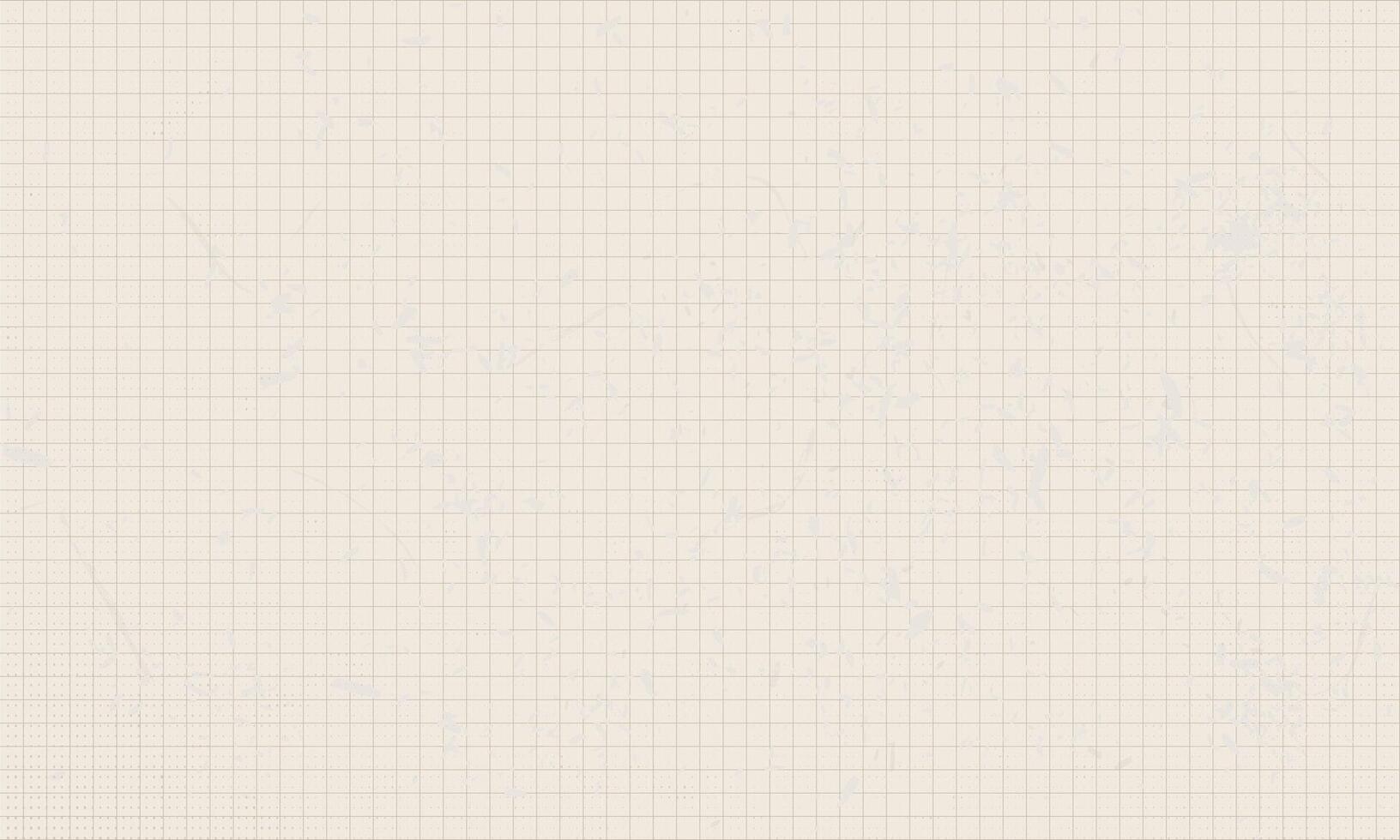 Grid paper texture. Old kraft recycled paper background with a subtle square pattern. Ideal for craft, vintage, and collage designs. vector
